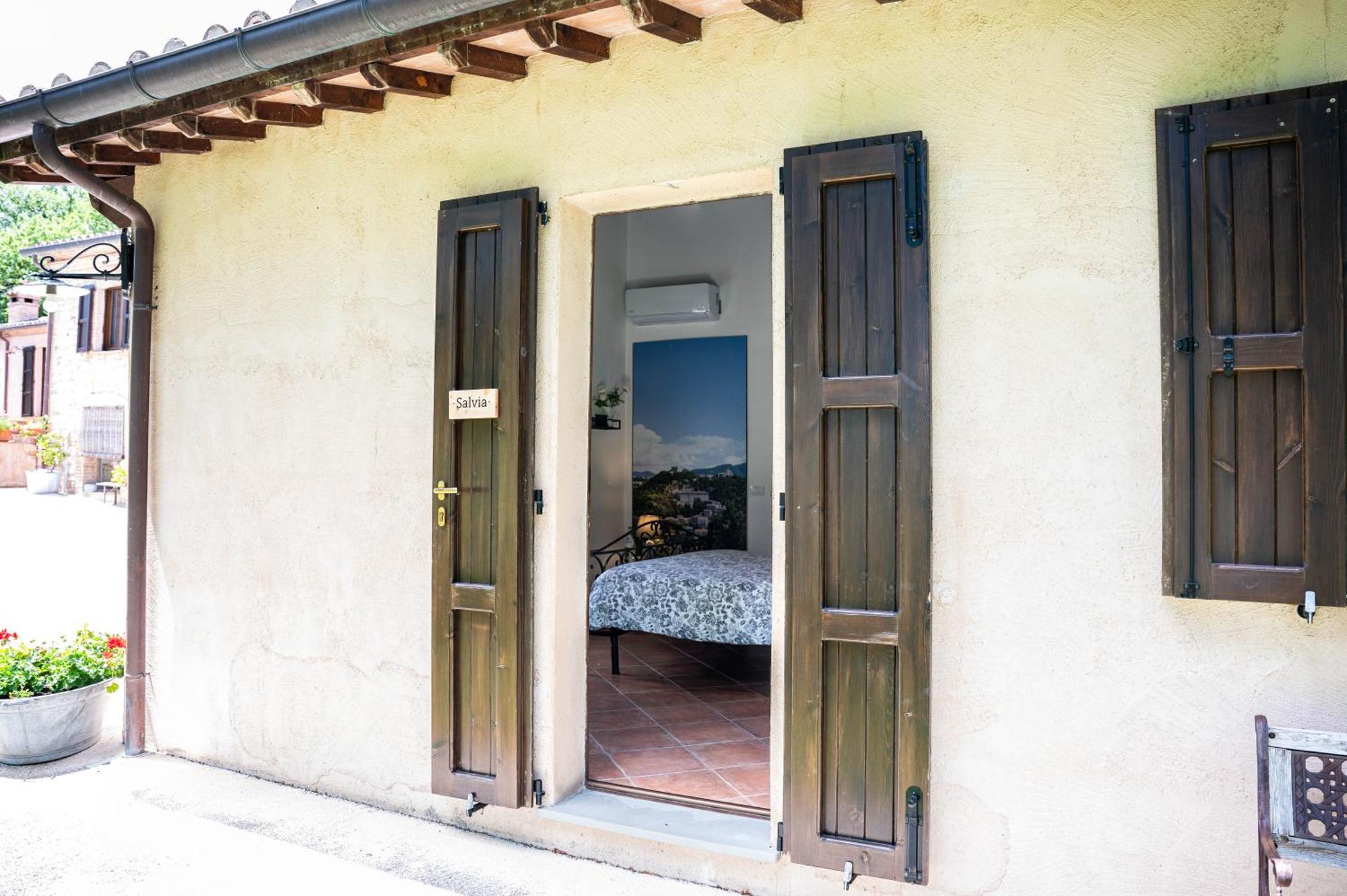Agriturismo Il Castellaro Sassoferrato Bagian luar foto